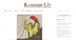 Desktop Screenshot of kashmirlit.org