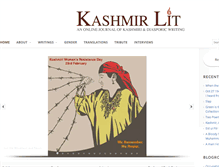 Tablet Screenshot of kashmirlit.org